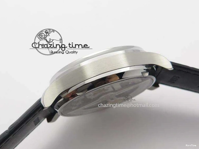 MIROTIME 0412 Practical Portuguese Real PR IW500109 ZF 1:1 Best Edition Black Dial On Black Leather Strap A52010 V 7308